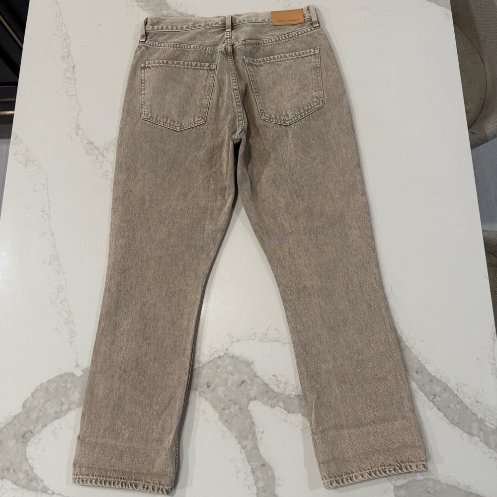 Citizens Of Humanity Jolene High Rise Vintage Slim Crop Jeans Women’s 29 Taupe - Picture 8 of 13